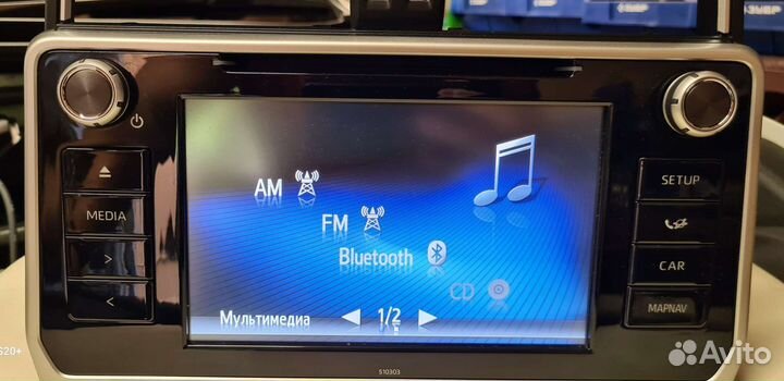 Магнитола Toyota land cruiser Prado 150