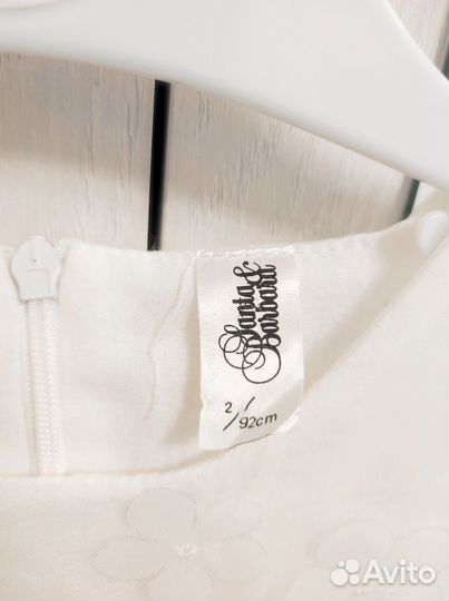 Платье для девочки 92