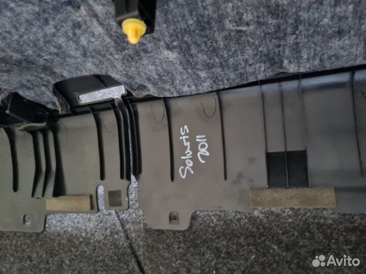 Полка салона задняя Hyundai Solaris седан 2012