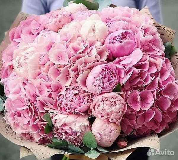 Пионы Розы Доставка