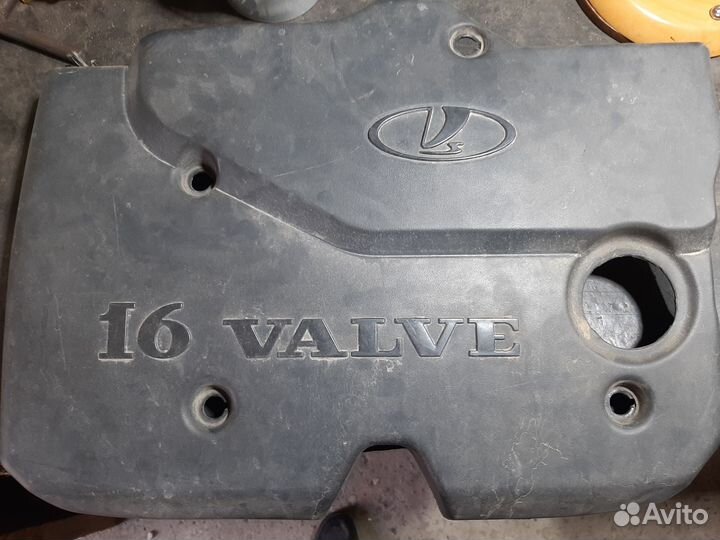 Декоративная крышка экран двигателя Ваз