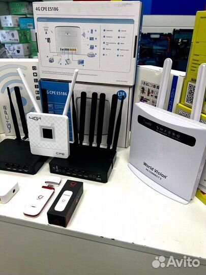 Wifi роутер 4g модем в ассортименте