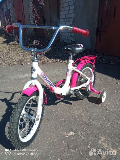 Детский велосипед 14 и 12 радиус