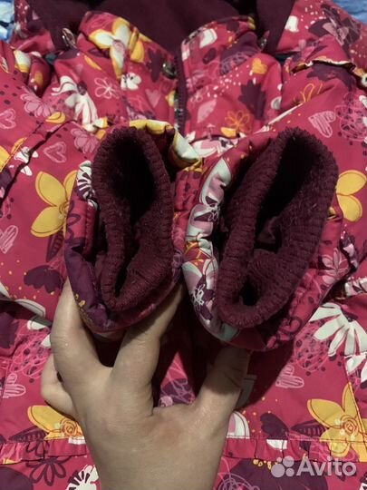 Зимний костюм для девочки 104