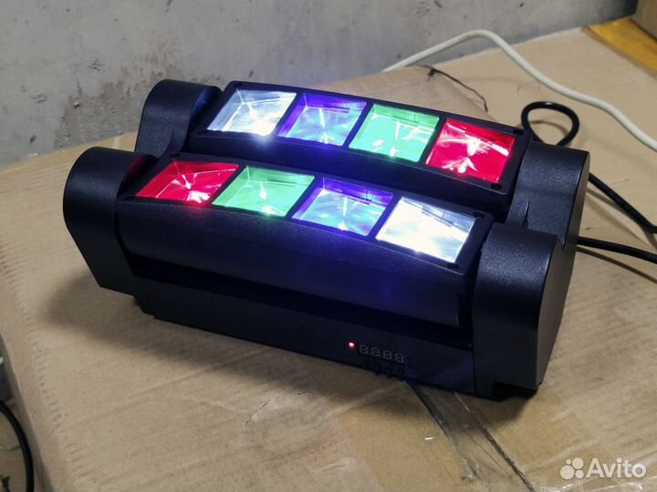 Паук 8x10w/8х3w классический (Mini-Spider)