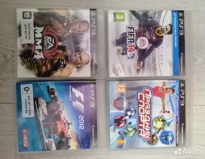 Диски ps3, sony PlayStation move