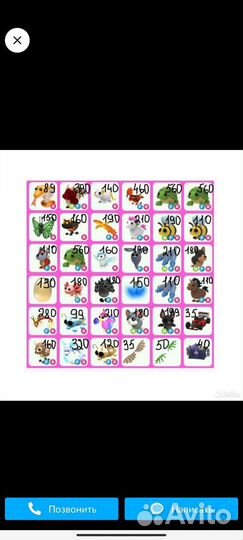 Петы в адопт ми/adopt me/roblox/роблокс