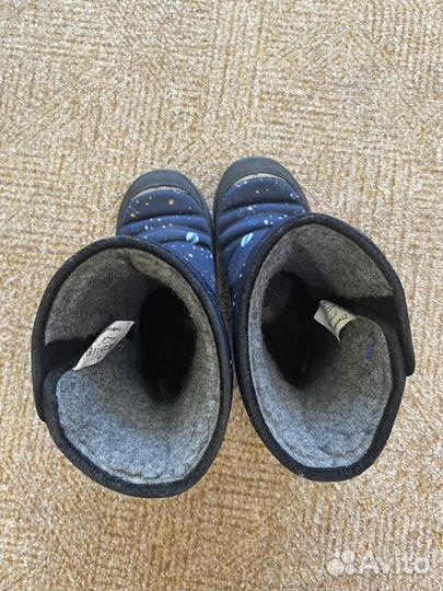 Зимние ботинки для мальчика непромокаемые