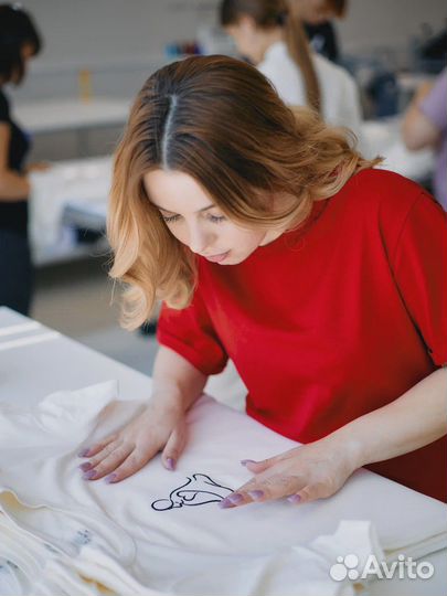 Машинная вышивка на одежде