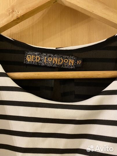 Платье летнее / полосатое / тельняшка