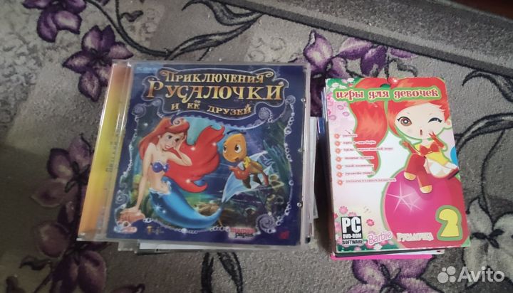 Диски CD,DVD,с играми,фильмами,мультиками
