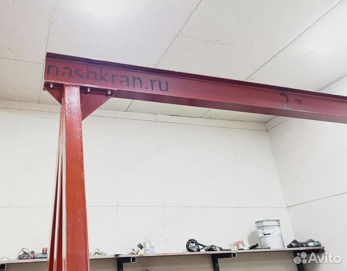 Мпу 2 т 3х6 м Мобильное перегрузочное устройство усиленной конструкции (кран козловой)