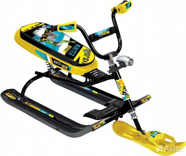 Cнегокат со светоотражающими элементам