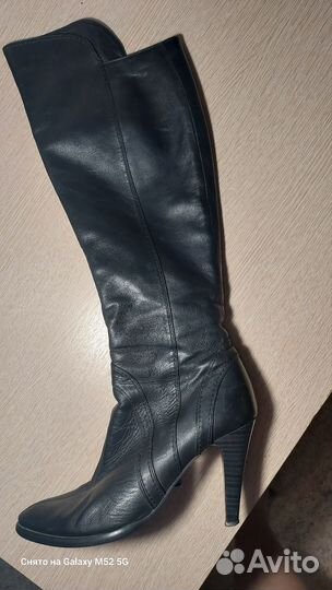 Сапоги женские натуральная кожа