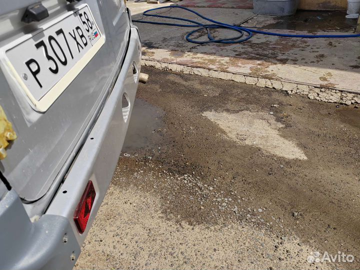 Задний бампер на газель