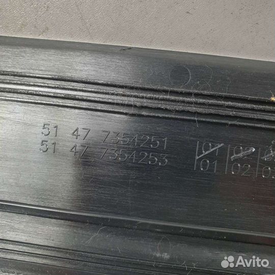 Накладка на порог 5147 8060406 BMW X4 F26 0