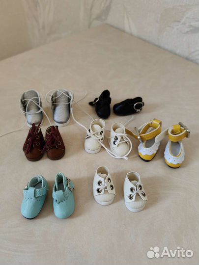 Обувь, одежда для кукол шарнирных 16 см