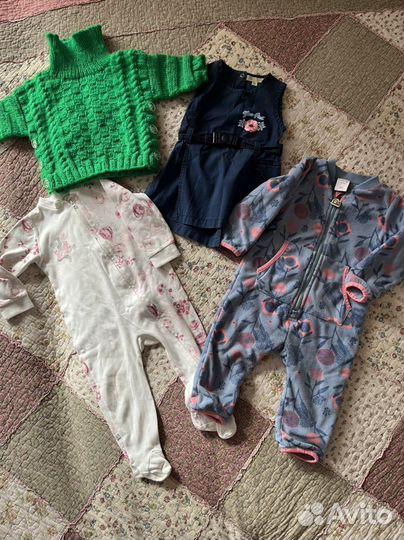 Вещи на девочку 74-80