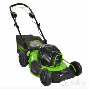 Газонокосилка аккумуляторная greenworks GC82LM51SP