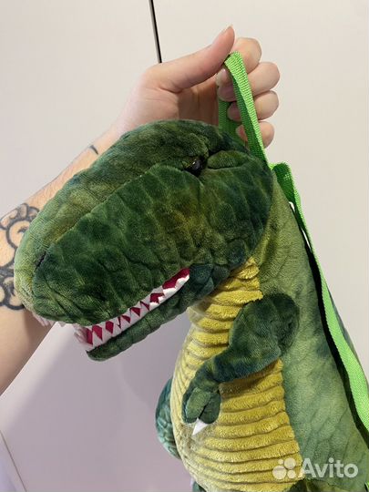 Рюкзак динозавр игрушка детский