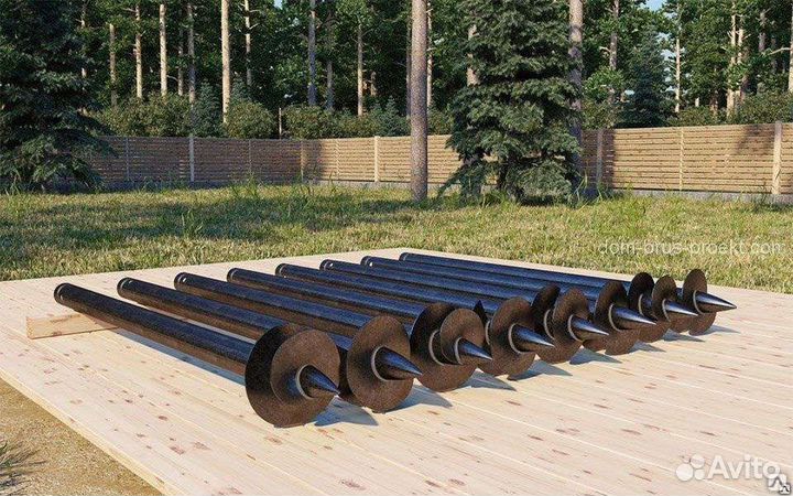 Винтовые сваи