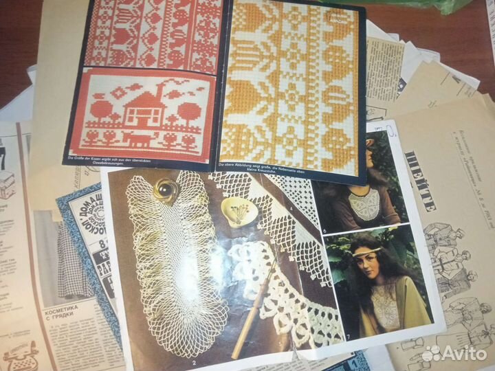 Журналы по рукоделию, вязанию крючком