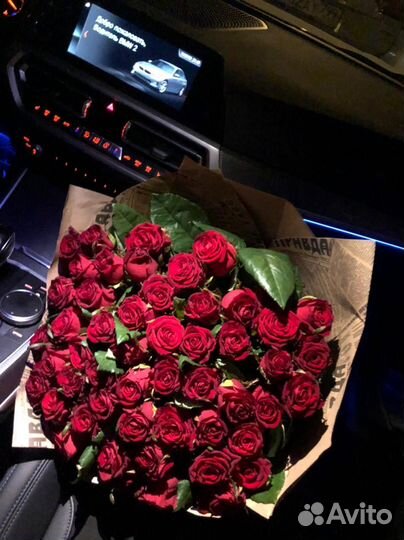 Букет цветов 101 Роза