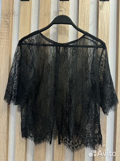 Блузка hm кружевная
