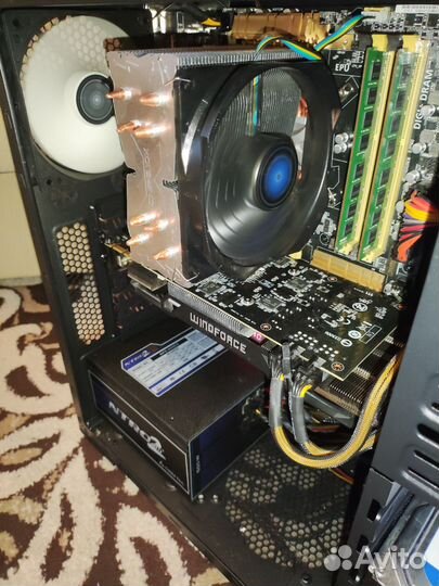 Игровой Пк на Core i5 4570 + ж/к монитор 19 