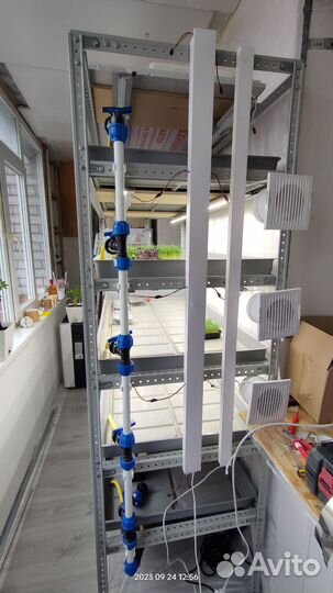 Установка гидропоника для микрозелени