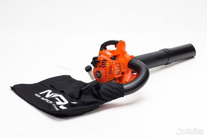 Воздуходувка-пылесос бензиновая (с мешком)