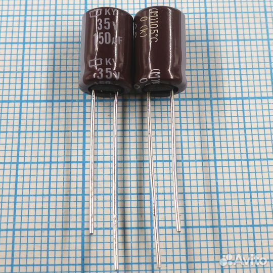 150uF 35v 35v150uF 8x12 KY - Электролитический кон