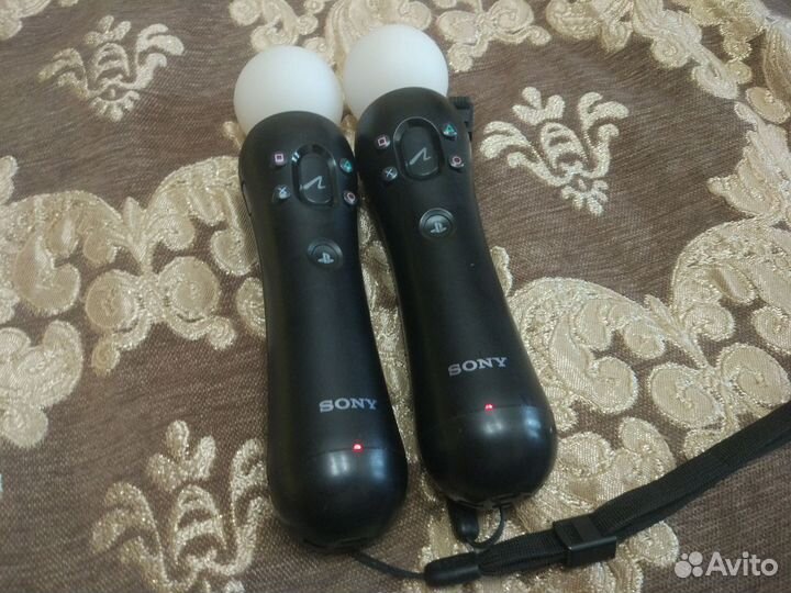 Продам 2 PS Move + PS3 eye camera