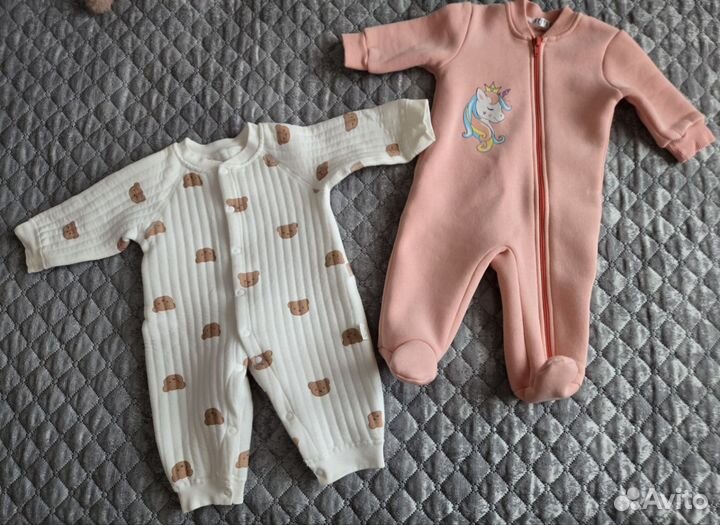 Детские вещи пакетом на девочку 64-68