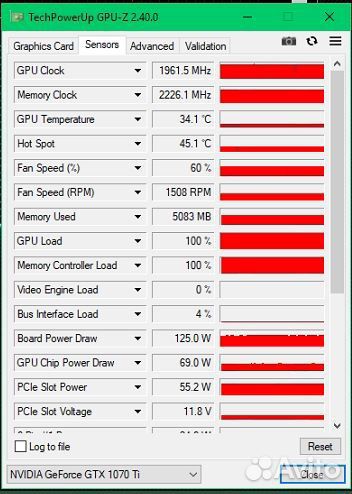 Palit JetStream GTX 1070Ti 8Gb