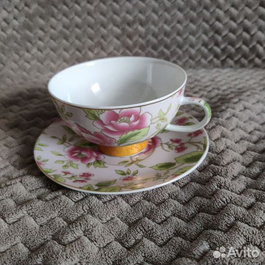 Чайная пара (чашка с блюдцем)