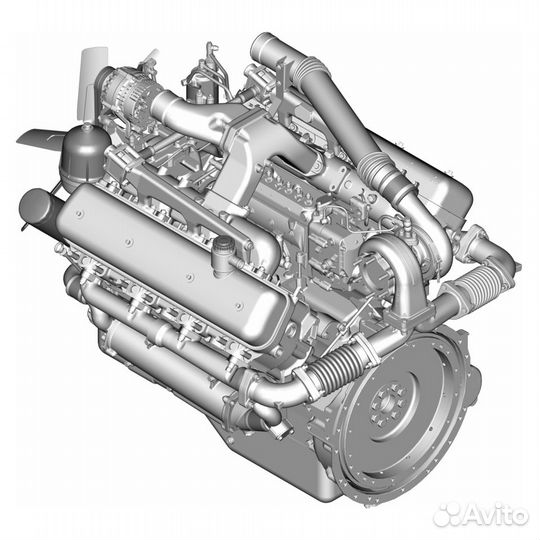 Новый двигатель ямз 238нд6 от создателей