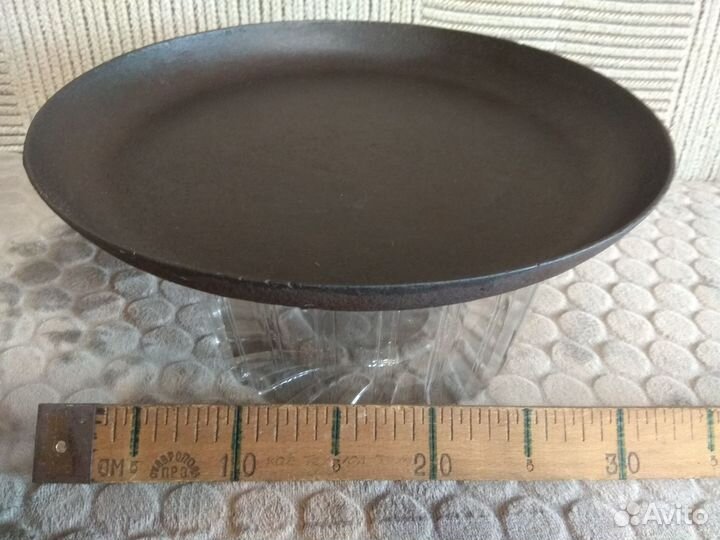 Сковорода старинная чугунная коллекционная