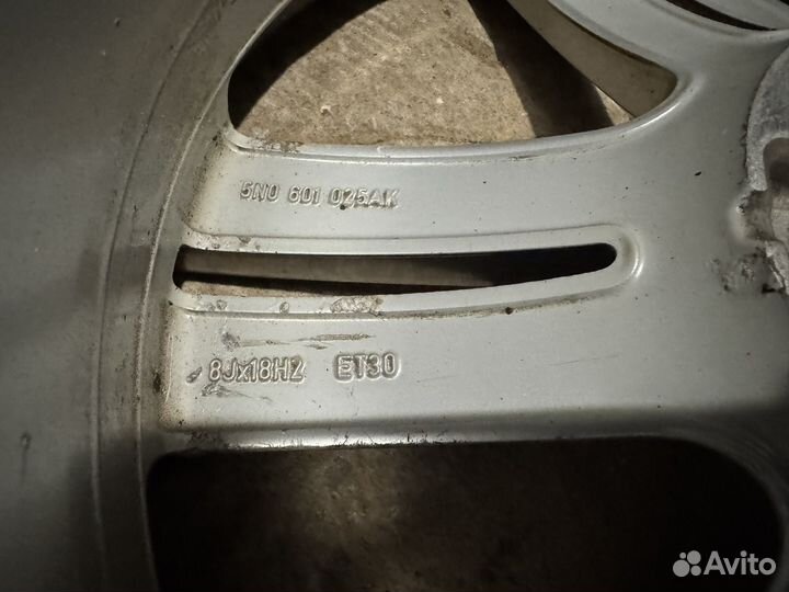 Диск Mallory R18 VW Tiguan R-Line