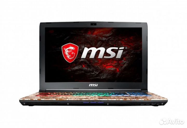 Игровой ноутбук MSI GE62 7RE-2419XRU Camo Squad