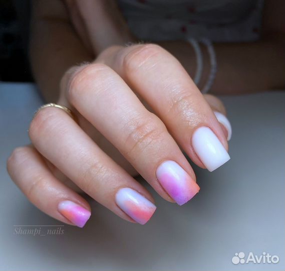 Маникюр гель-лак, наращивание