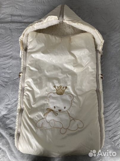 Зимний конверт в коляску