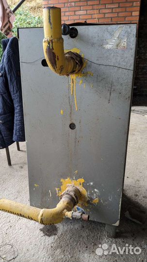 Газовый котел напольный бу