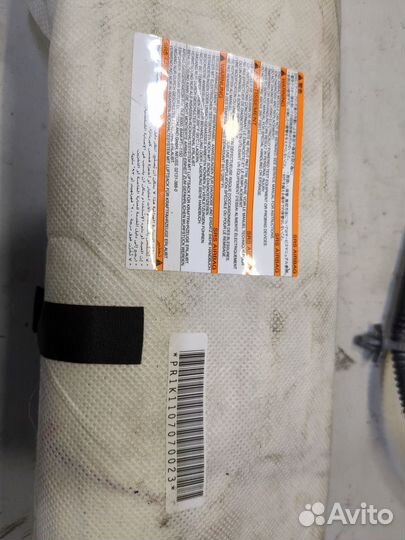 Подушка безопасности в сиденье Nissan Juke, 2011