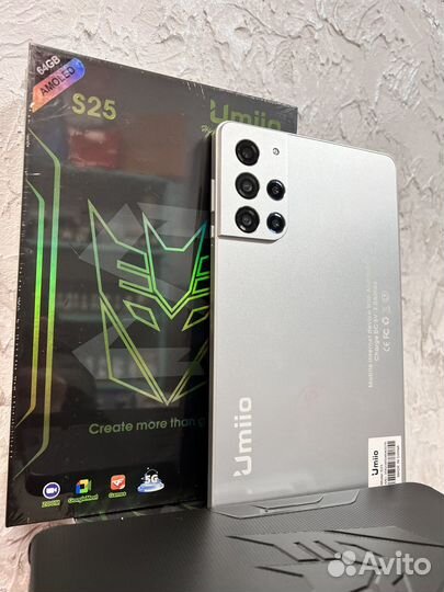 Мощный планшет игровой umiio s25 андроид новый
