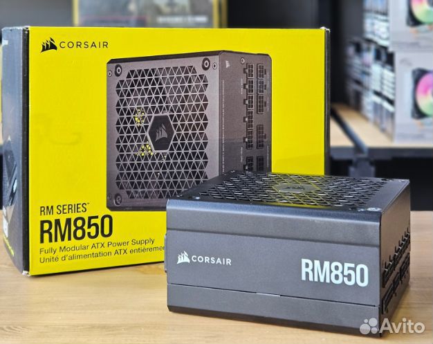 Блок питания RM850, 850Вт, 135мм, черный