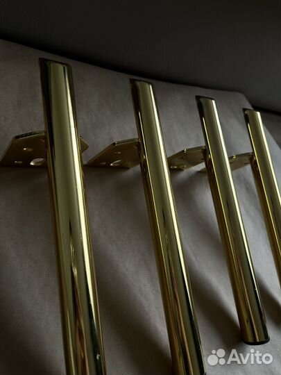 Ножки мебельные/мебельные опоры/золотые 20см
