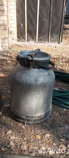 Фляга алюминиевая бу 40л, фляга алюминевая 25 л