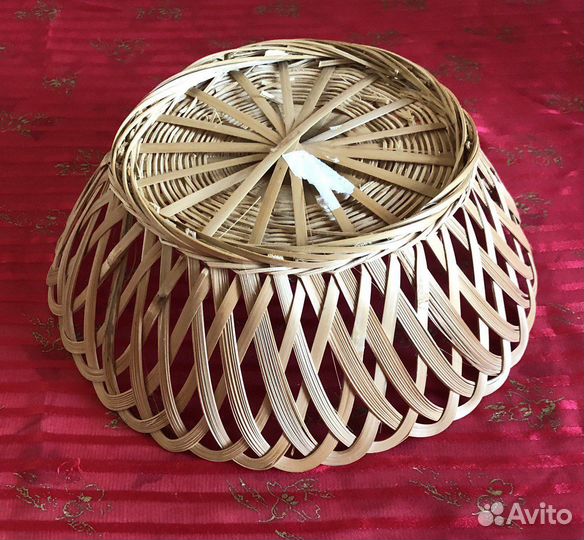 Плетеная хлебница, (конфетница, сухарница)
