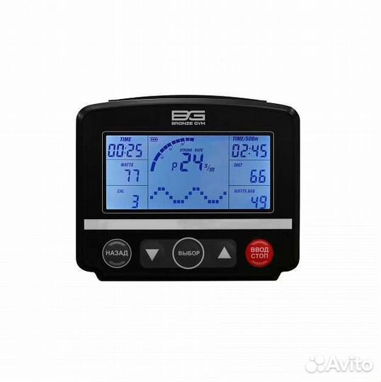 Гребной тренажер Bronze Gym RW1000M PRO Turbo v23